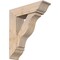 Ekena Millwork Funston Traditional Smooth Bracket w/ Offset Brace, Douglas Fir, 7 1/2"W x 26"D x 30"H BKT0806X26X30FST01SDF - alternate 1